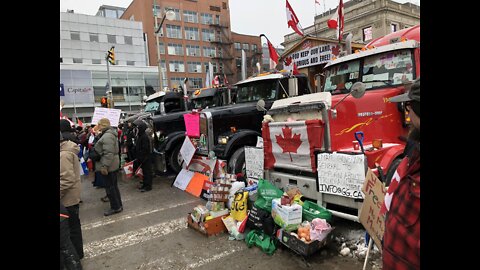 Trucker Convoy Calls for Backup in Ottawa