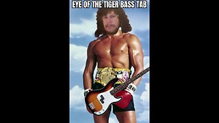 Survivor - Eye of the Tiger (bass cover with TAB)