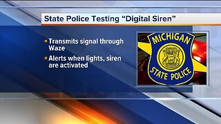 Michigan State Police testing new digital siren to help alert drivers