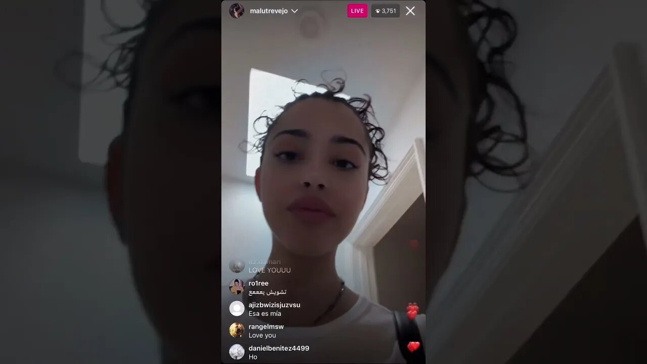 MALU TREVEJO IG LIVE: Get Ready For Bed & Got A Whole Basketball Fit On  😂(03-03-23)