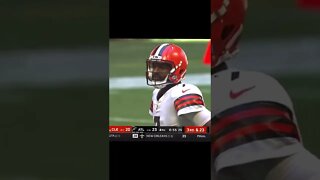 FALCONS GAME WINNING INT VS. BROWNS