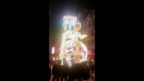 #Chandannagar #Light on #Jagadhatri #puja