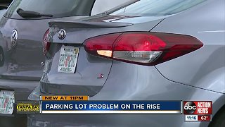 Parking lot problems on the rise