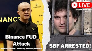 SBF Arrested | Binance FUD, Insolvent, CZ Laundering Charge, Freezing Accounts, Reserve Fake