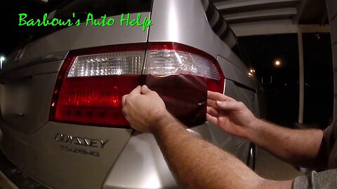 Cheap Temporary Fix For Cracked Tail Lamp