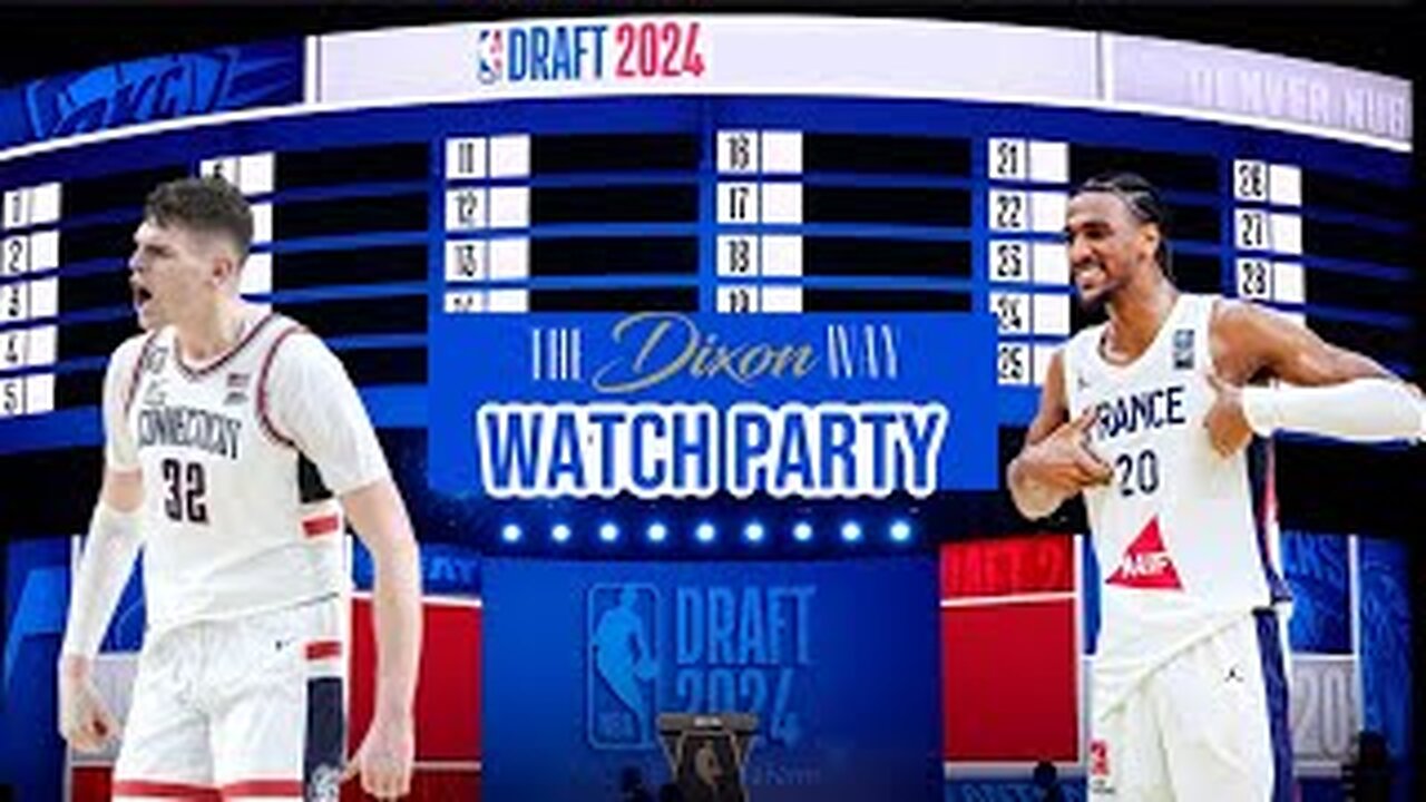 NBA Draft 2024 Live Draft Watch Party & Reaction Stream NBA 2024 Day 1