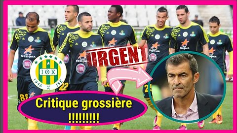 L'entraîneur de la JSK critiqué pour son échec lors du match contre les Canaris🇩🇿