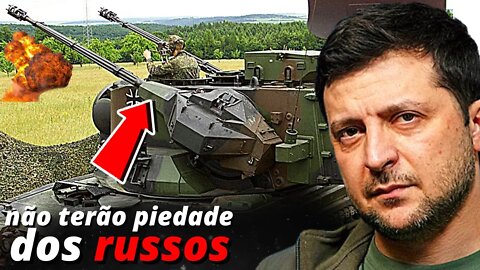 INACREDITÁVEL O poder dos tanques que a Ucrânia está usando contra os russos !