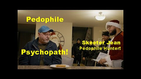 Pedophile Psychopat Predator Comes to Meet Young Girl, Meets Santa Claus Instead! [Dec 10, 2023]