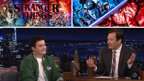 Jimmy Fallon entrevista Noah Schnapp - Stranger Things 4 vol 2