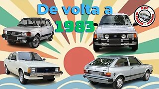 De volta a 1983: Ano marcante da indústria automobilística brasileira