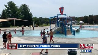 City reopens public pools