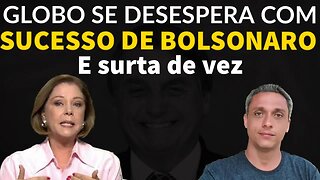 GUSTAVO GAYER - É muito ódio - Globo surta com sucesso do Bolsonaro e o chama de "zero a esquerda"