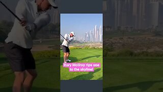 Rory McIlroy rips one to the skyline! #rorymcilroy #golf #shorts