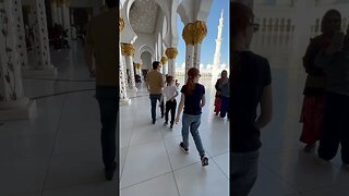Sheikh Zayed Grand Mosque 🕌 Abu Dhabi #abudhabi #mosque #dubai #youtubeshorts #shorts #culpamia