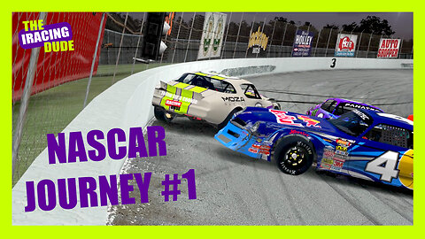 iRacing NASCAR JOURNEY #1 | #NASCAR journey has started with a crash | USA International Speedway