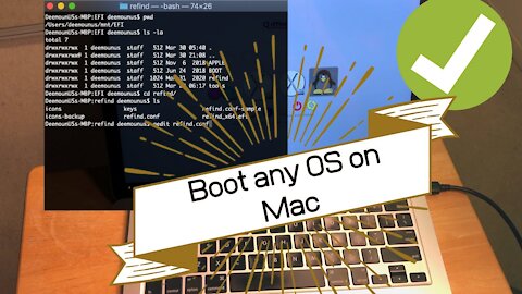 rEFInd: How to Install and Boot Alternative OS on Mac
