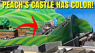 Details Showing On Peach’s Castle! | Super Nintendo World Update | Universal Studios Hollywood!