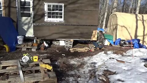 Making Free Pallet Wood Shake Siding For My Tiny House On Wheels