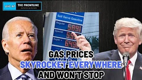 BIDEN JUST BANNED RUSSIAN OIL, GAS PRICES ALREADY AT ALL TIME HIGH | Live @ The Frontline with Joe