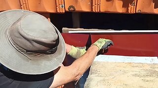 How to install a chimney tray