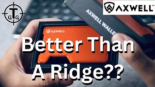 Is The Axwell Wallet The Best Minimalist Wallet Available | BETTER THAN A RIDGE??? #minimalist
