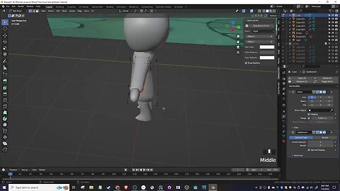 Blender male grind set, continuing toon link model