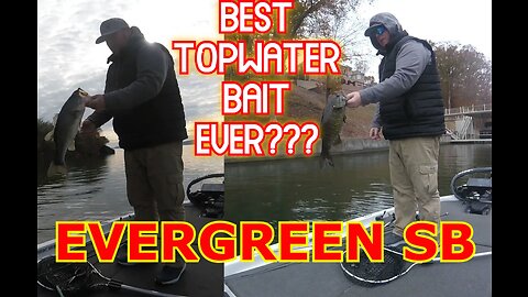 Who has better topwater footage than me?...Nobody!!! Fishing with the Evergreen SB on Wilson Lake