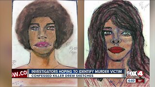 Confessed serial killer releases sketches of victims