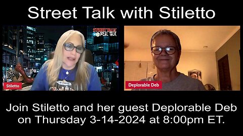 Street Talk with Stiletto 3-14-2024
