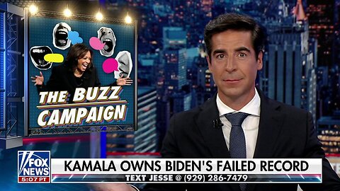 Jesse Watters: Kamala Survived Her 'Coup,' Joe Didn't