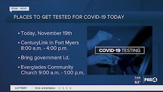 Coronavirus testing in Southwest Florida