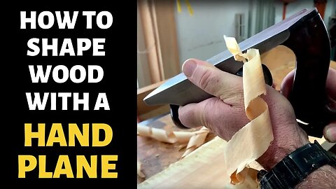 HAND PLANING ROUGH LUMBER: See How It's Done With An Old Bailey Plane - Bailey Line Life #11