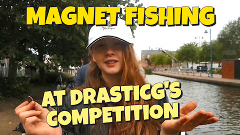 MAGNET FISHING at Drasticg's Competition. Smallest Magnet EVER!