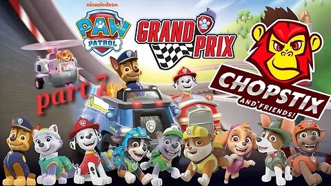 Chopstix and Friends! PAW Patrol Grand Prix - part 7! #chopstixandfriends #pawpatrol #marshall