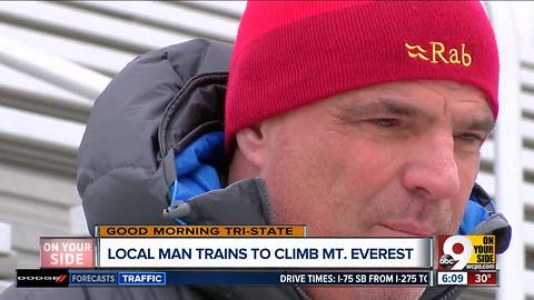 Loveland man preparing to summit Mount Everest could be Cincinnati-area's first