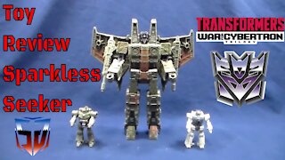 Toy Review Transformers (WFC) Sparkless Seeker