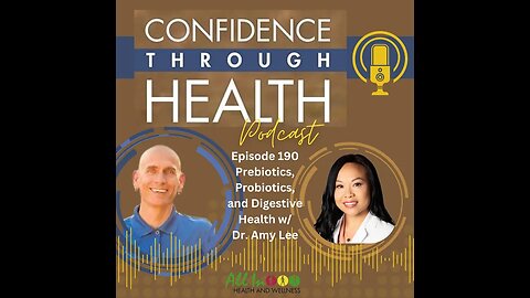 Episode 190 Prebiotics, Probiotics, and Digestive Health w/ Dr. Amy Lee