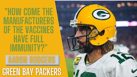 Reigning NFL MVP 'Aaron Rodgers' Tells His Side Of the Story Over Recent 'Vaccination' Controversy