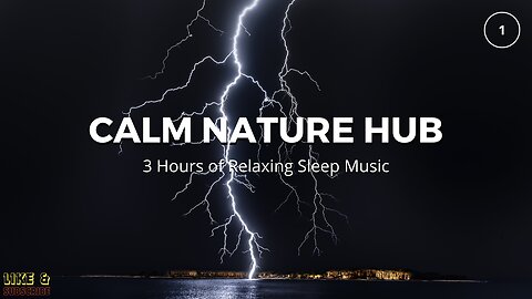 3 Hours of Gentle Night Rain, Rain Sounds for Sleeping | Dark Screen to Beat insomnia,Relax,Study #1
