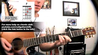 'Rolling In The Deep' Adele - Ultra Easy How To Play Acoustic Guitar Tutorial Lessons Pt.2