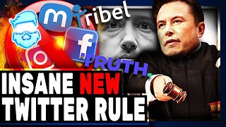 Elon Musk ENRAGES Twitter With New Rule But Everyone Can't Read Apparently! Linktree Banned Too!