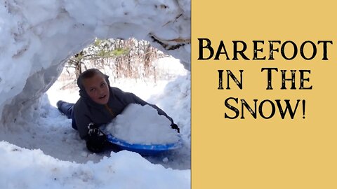 Spring + Snowstorm Indoor & Outdoor Fun | Large Family Day in the Life