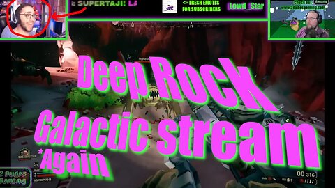 deep under da earth stream [Deep Rock Galactic] #deeprockgalactic #streamer #streamerclips #fypシ