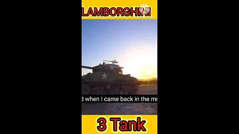 Lamborghini vs 3 tank #mrbeast #short video #reel