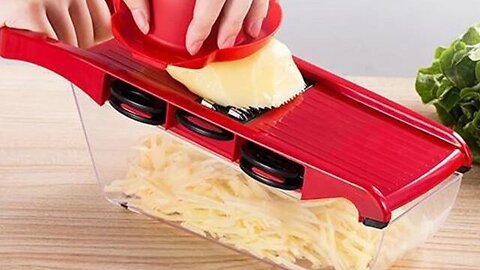 Multi-function Kitchen Vegetable Slicer Grater with Mandolin