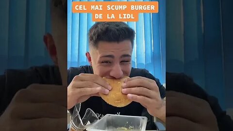 CEL MAI SCUMP BURGER DE LA LIDL #oguritamica #mancaciosul #mancare #burger