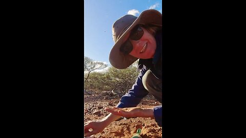 Solo Gold Prospecting in Outback Australia
