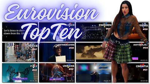 EUROVISION 2024 - TOP TEN SONGS (23 of March)