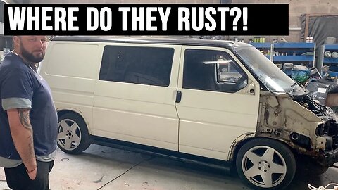 Volkswagen T4 Van Rust Guide - Where do they rust?!